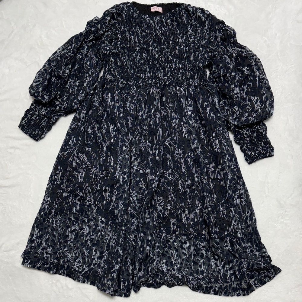 Stylish Dress in Black and Gray